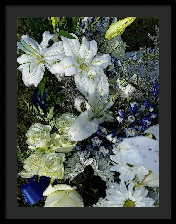 November Flowers 2 - Framed Print