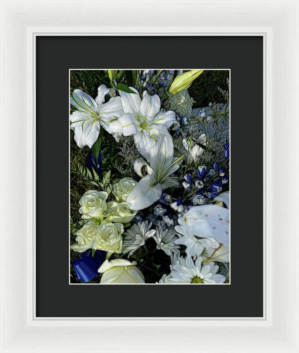 November Flowers 2 - Framed Print