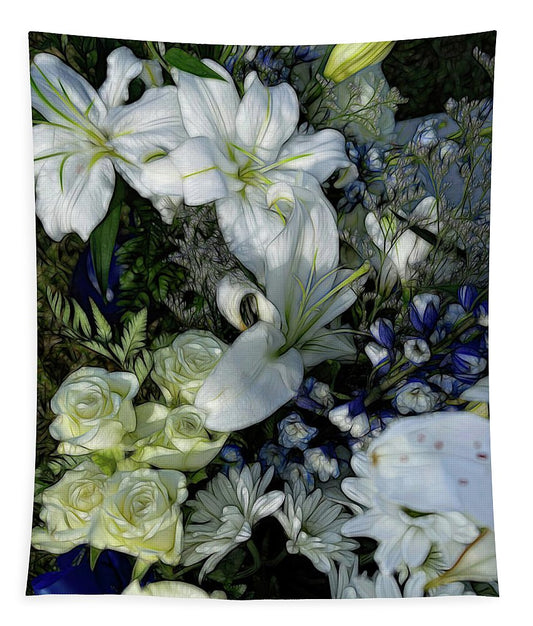 November Flowers 2 - Tapestry