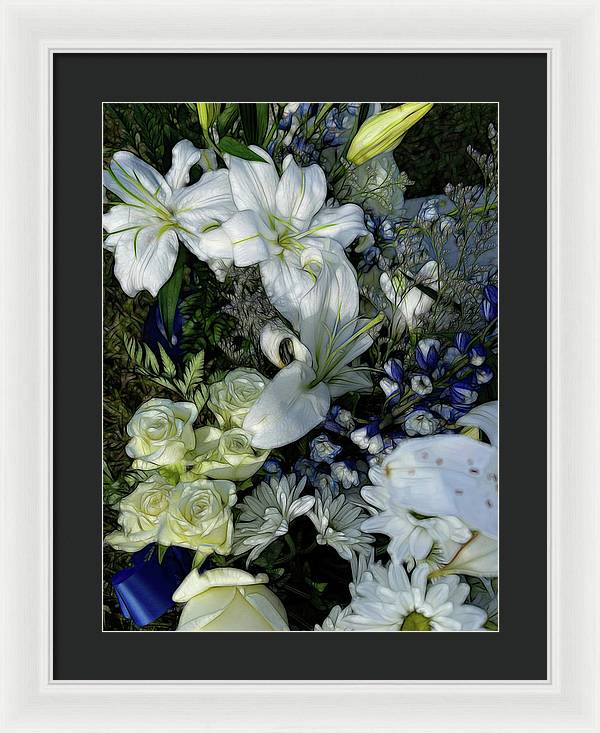 November Flowers 2 - Framed Print