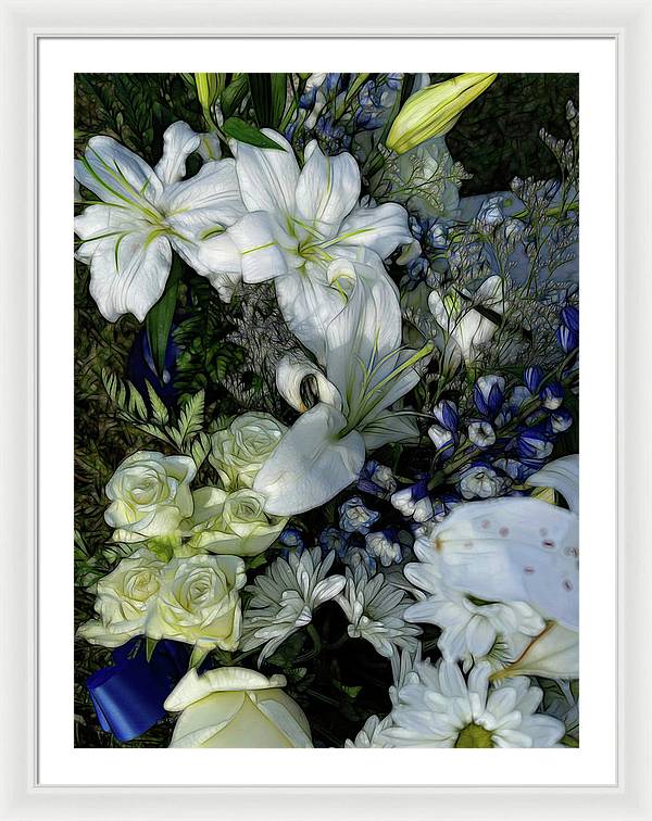 November Flowers 2 - Framed Print