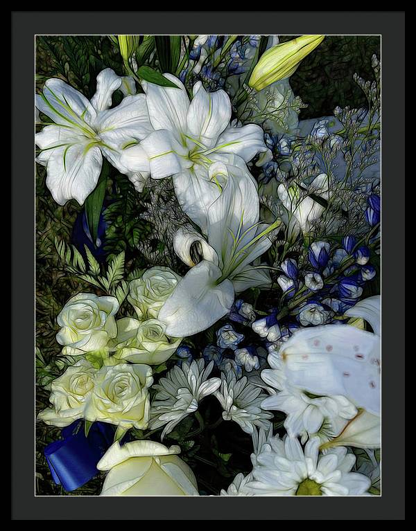 November Flowers 2 - Framed Print