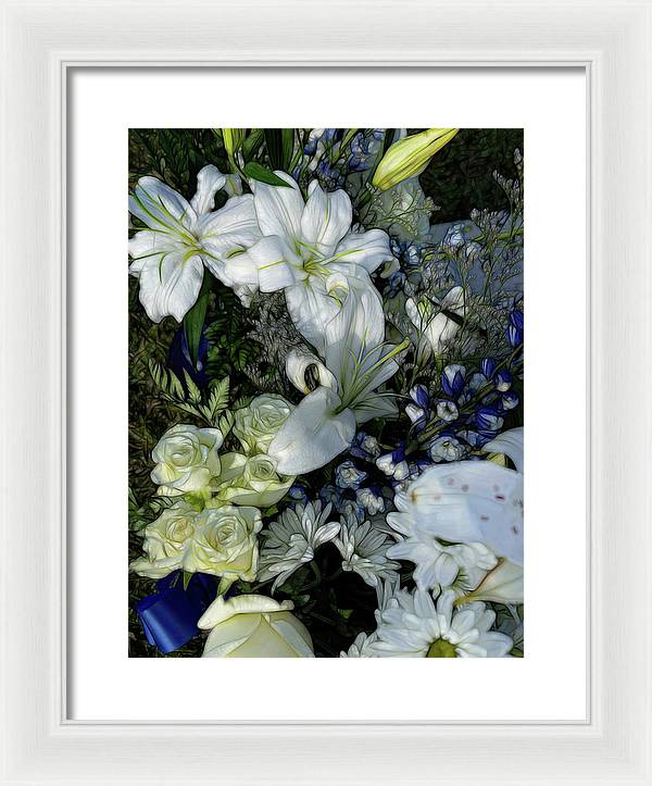 November Flowers 2 - Framed Print