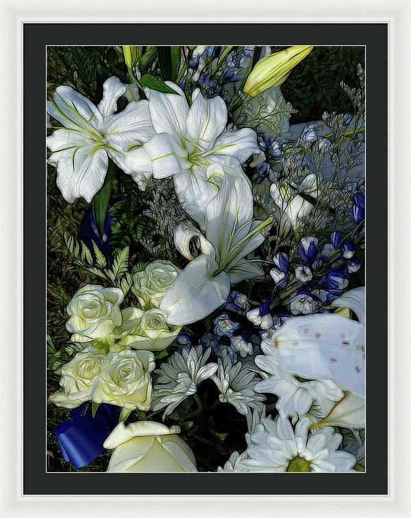 November Flowers 2 - Framed Print