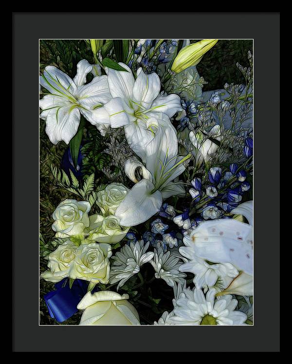 November Flowers 2 - Framed Print