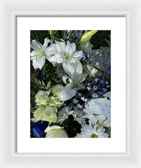 November Flowers 2 - Framed Print