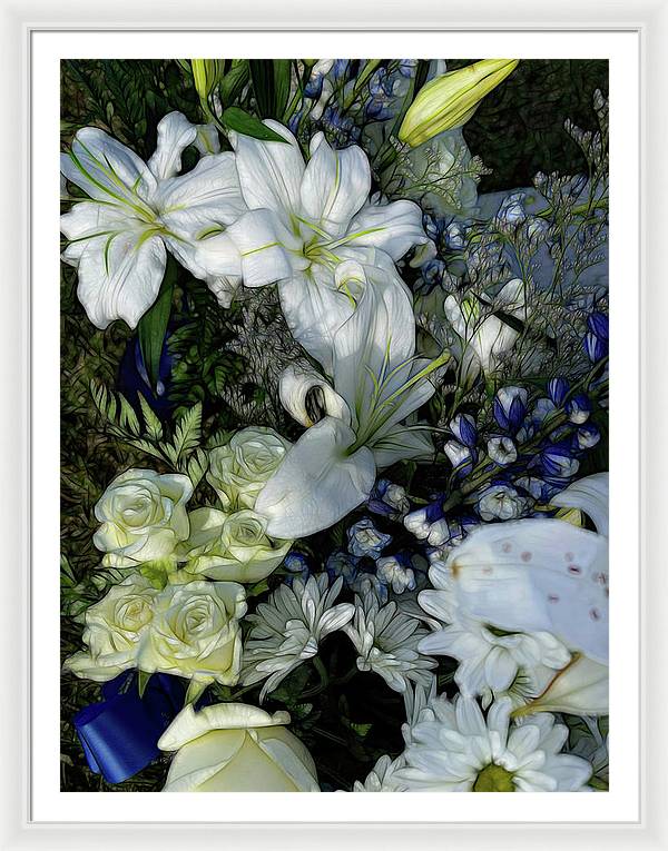 November Flowers 2 - Framed Print