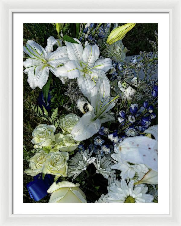 November Flowers 2 - Framed Print