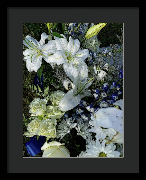 November Flowers 2 - Framed Print