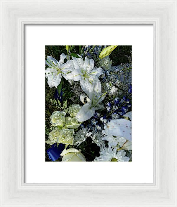 November Flowers 2 - Framed Print