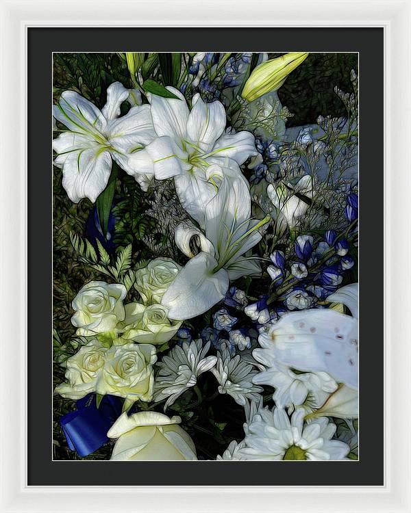 November Flowers 2 - Framed Print