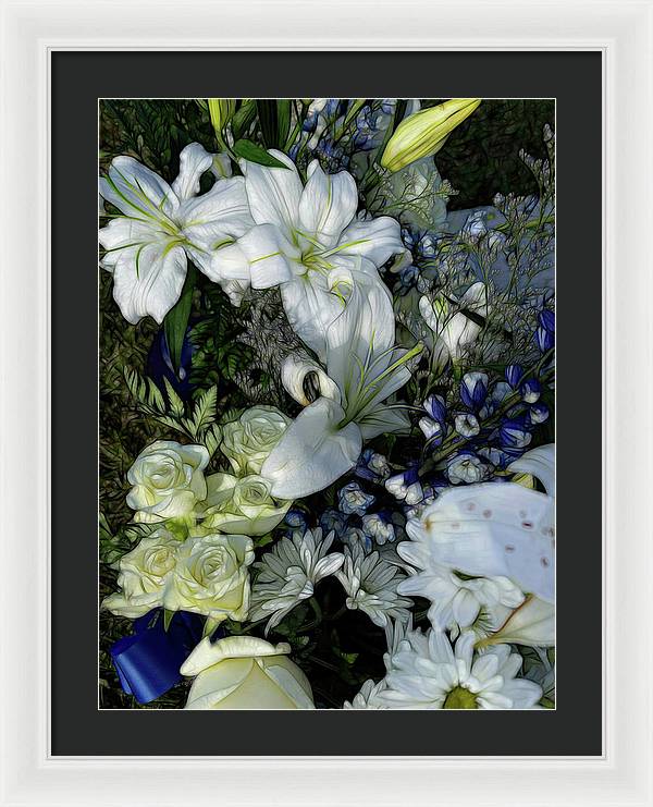 November Flowers 2 - Framed Print