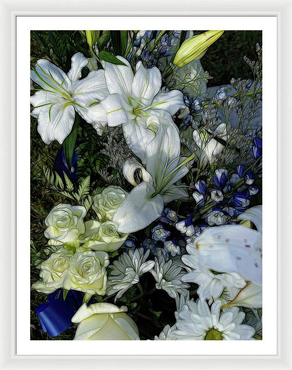 November Flowers 2 - Framed Print