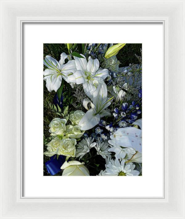 November Flowers 2 - Framed Print