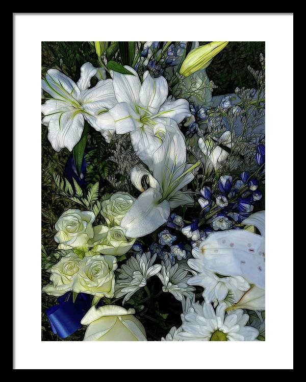 November Flowers 2 - Framed Print