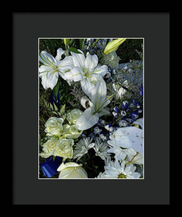 November Flowers 2 - Framed Print