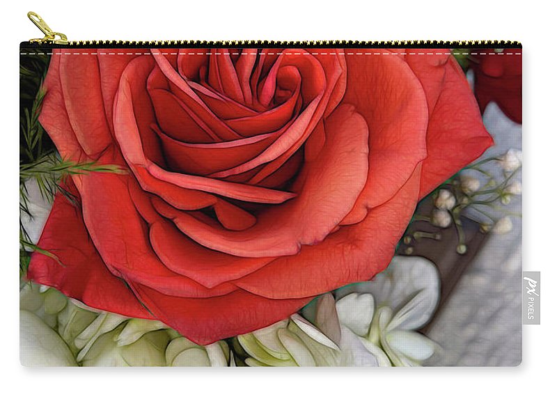 November Flowers 3 - Carry-All Pouch