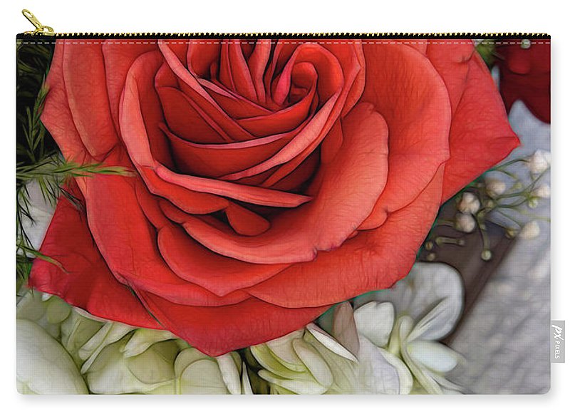 November Flowers 3 - Carry-All Pouch