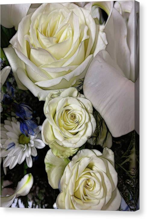 November Flowers 4 - Canvas Print