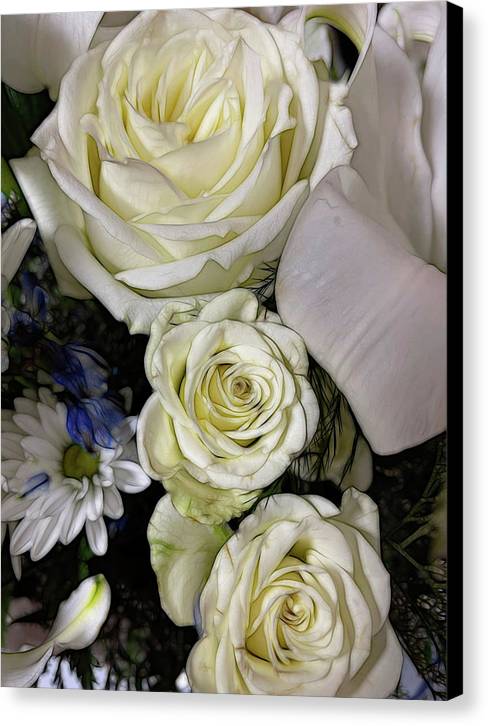 November Flowers 4 - Canvas Print