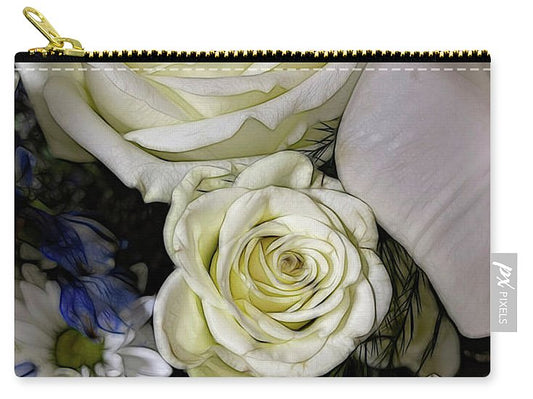 November Flowers 4 - Carry-All Pouch
