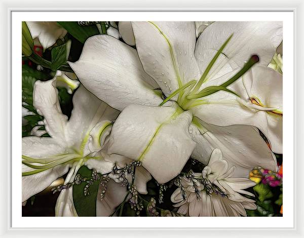 November Flowers 5 - Framed Print