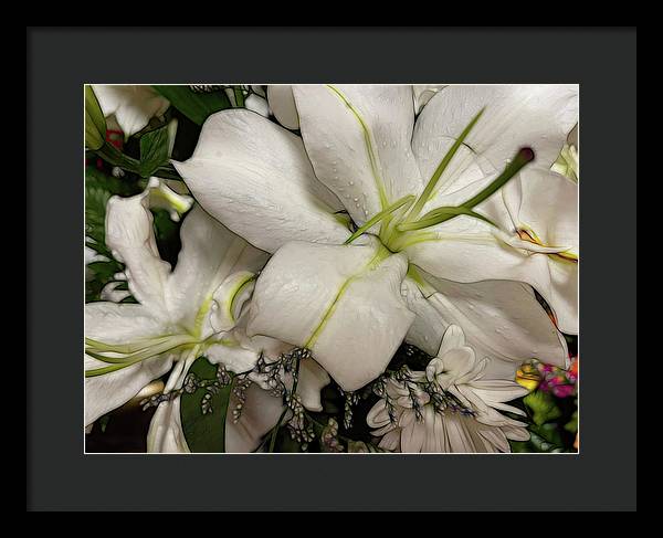 November Flowers 5 - Framed Print