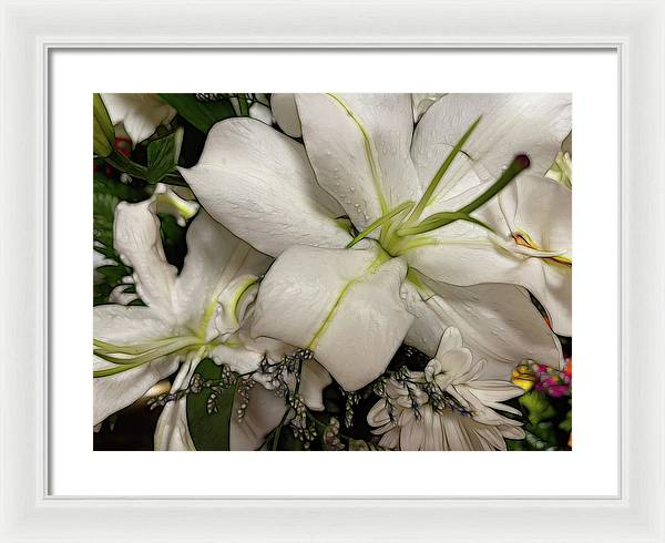 November Flowers 5 - Framed Print