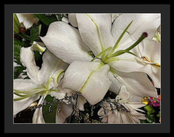 November Flowers 5 - Framed Print