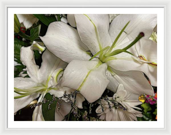 November Flowers 5 - Framed Print