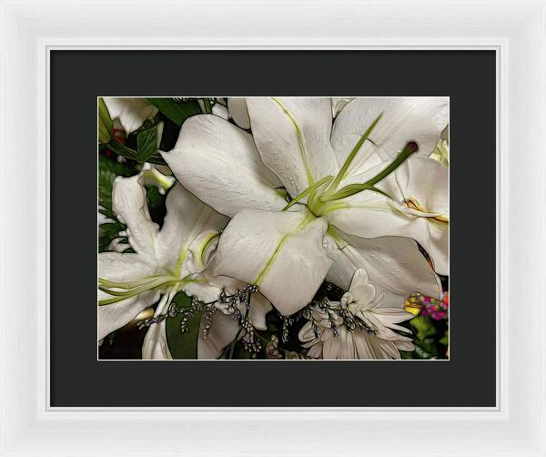 November Flowers 5 - Framed Print