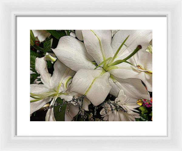 November Flowers 5 - Framed Print