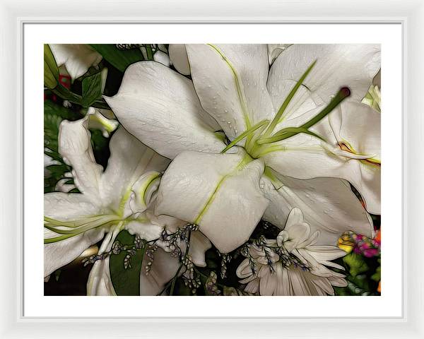 November Flowers 5 - Framed Print