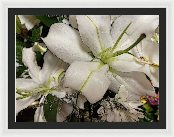 November Flowers 5 - Framed Print