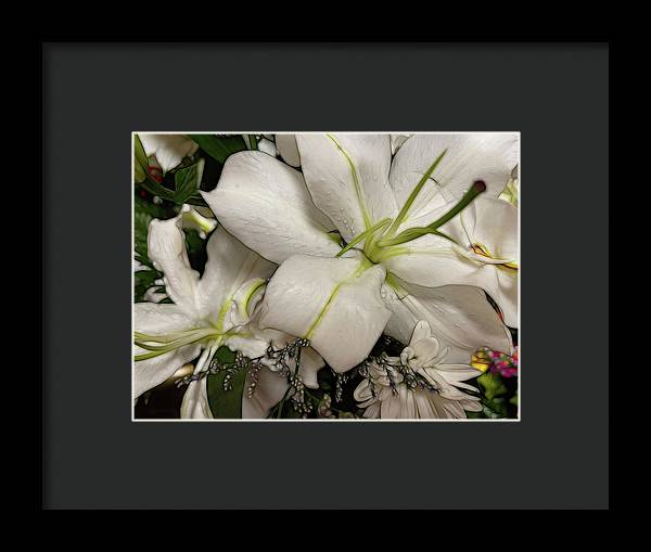 November Flowers 5 - Framed Print