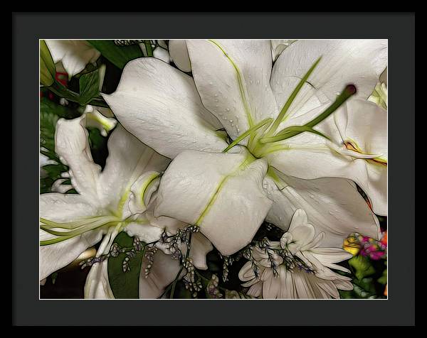 November Flowers 5 - Framed Print