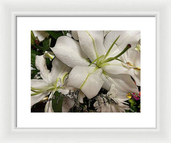 November Flowers 5 - Framed Print