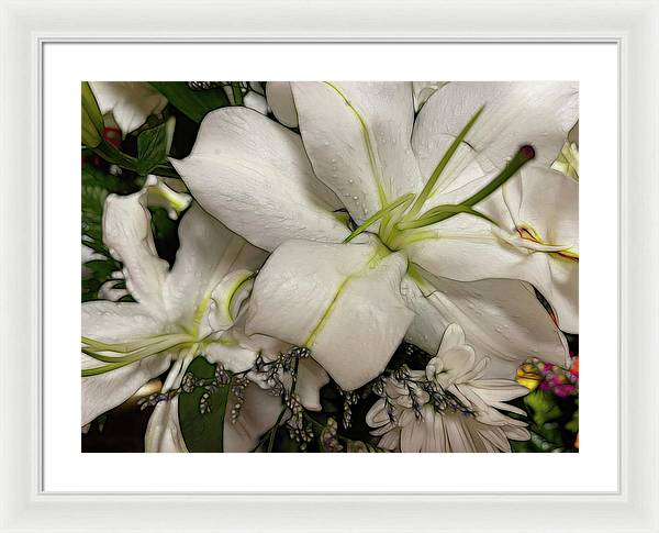 November Flowers 5 - Framed Print