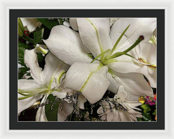 November Flowers 5 - Framed Print