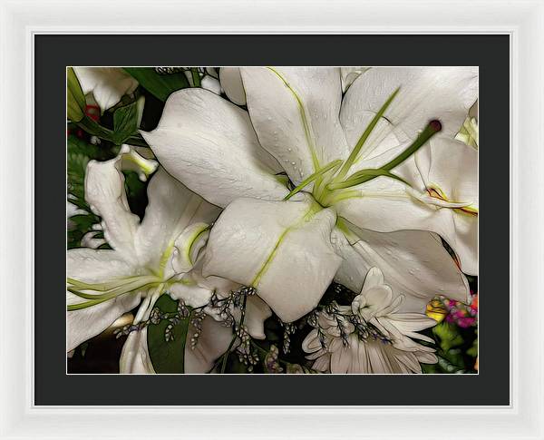 November Flowers 5 - Framed Print