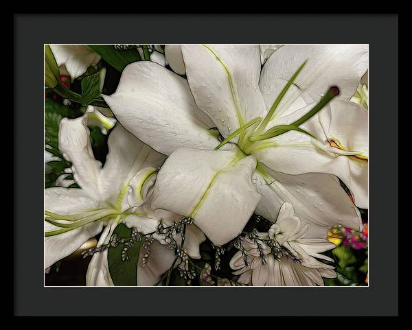 November Flowers 5 - Framed Print