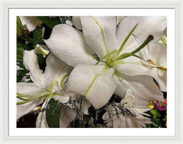 November Flowers 5 - Framed Print