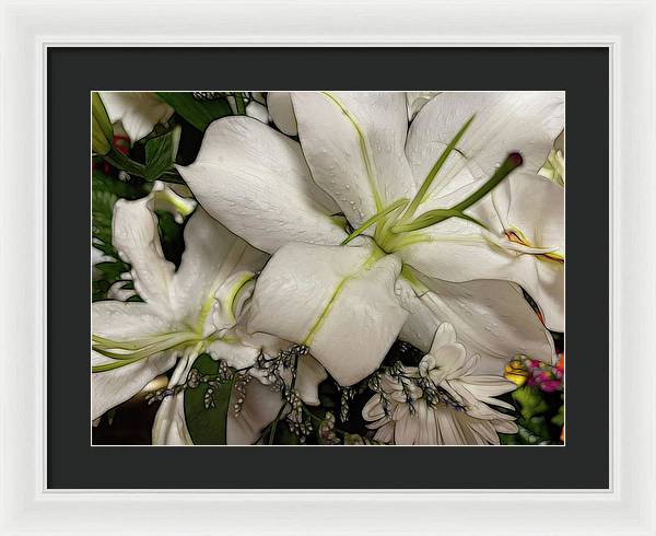 November Flowers 5 - Framed Print