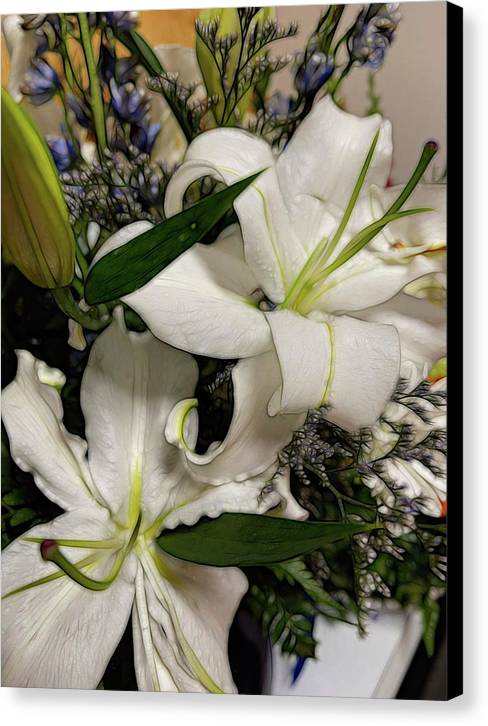 November Flowers 6 - Canvas Print