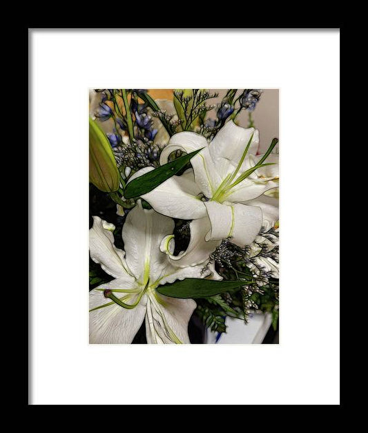 November Flowers 6 - Framed Print
