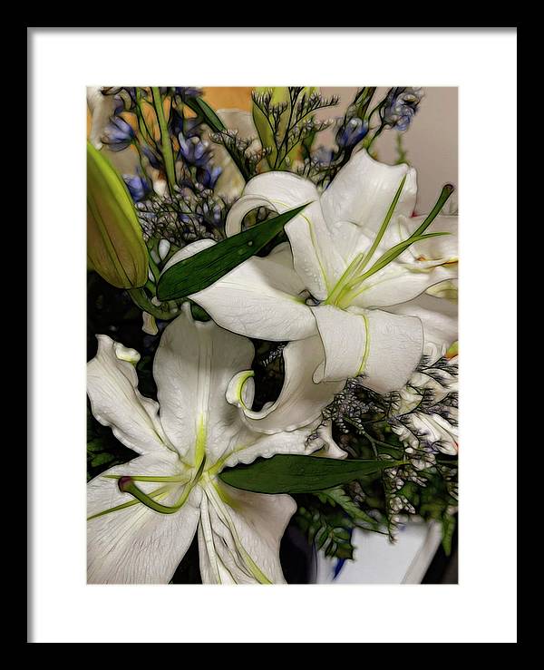 November Flowers 6 - Framed Print