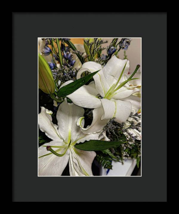 November Flowers 6 - Framed Print