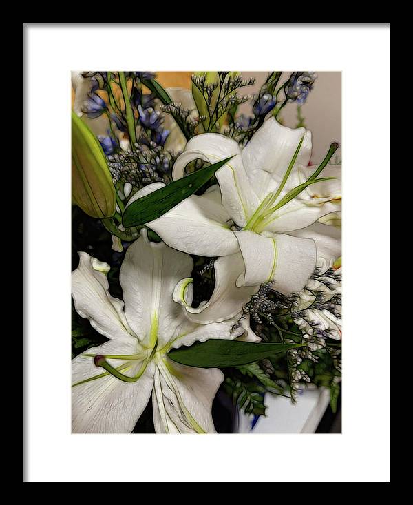 November Flowers 6 - Framed Print