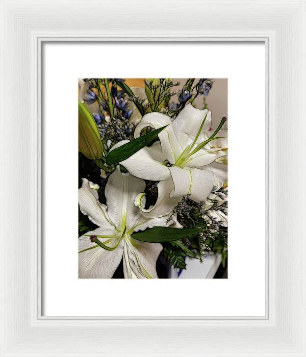 November Flowers 6 - Framed Print