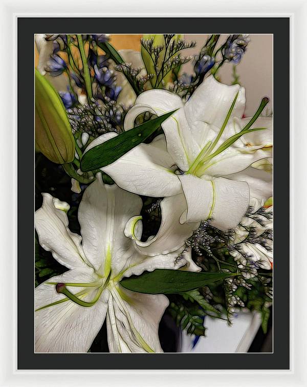 November Flowers 6 - Framed Print